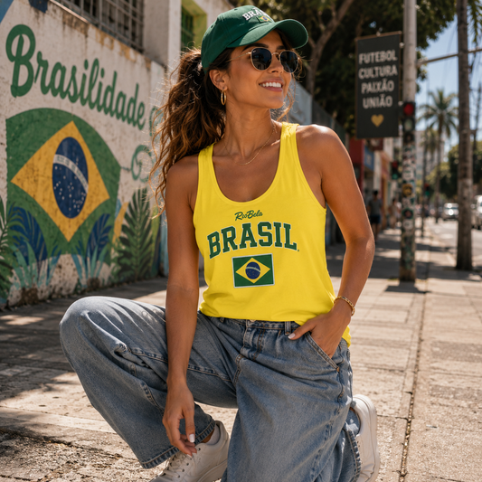 Brazil Women’s Cotton Tank Top